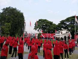 Senam Sicita Sasar Rekor MURI, ini Kata Ketua DPC PDIP Kota Bogor dan Sekjen DPP PDIP  